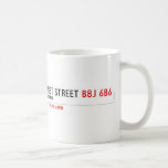 First Street  Mugs (front & back)