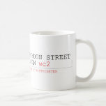 LONDON STREET SIGN  Mugs (front & back)
