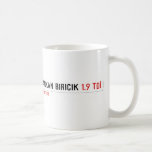 TARKAN BIRICIK  Mugs (front & back)