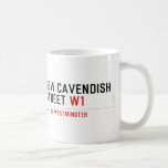 New Cavendish  Street  Mugs (front & back)