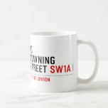 10  downing street  Mugs (front & back)