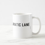 Lunatic Lane   Mugs (front & back)