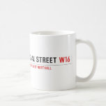 Oval Street  Mugs (front & back)