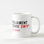 parliament square  Mugs (front & back)