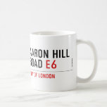 AARON HILL ROAD  Mugs (front & back)