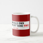 ADMIRALS OWN  CONCERT BAND  Mugs (front & back)