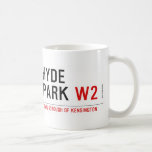 HYDE PARK  Mugs (front & back)