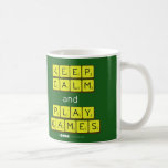 KEEP
 CALM
 and
 PLAY
 GAMES  Mugs (front & back)