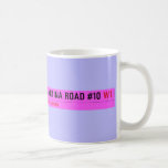 Martina Road #10  Mugs (front & back)