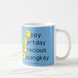 Eppy 
 Bertday
 Precious
 Masangkay  Mugs (front & back)
