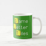 Game Letter Tiles  Mugs (front & back)