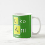 Diko
 Ani
   Mugs (front & back)