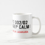 RT 002/02 KEEP CALM  Mugs (front & back)