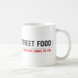 Street food  Mugs (front & back)