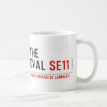 THE OVAL  Mugs (front & back)