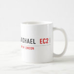 Michael   Mugs (front & back)