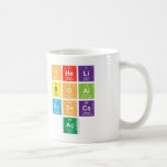 Hheli
 Boal
 Scsecs
 Ac  Mugs (front & back)