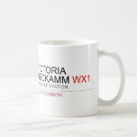 Victoria  Beckamm  Mugs (front & back)