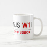 Gus  Mugs (front & back)