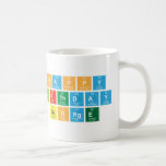 Happy
 Birthday
 George  Mugs (front & back)