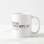 Spencers Lettings Dept.  Mugs (front & back)