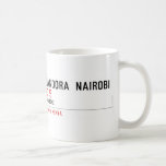 DANDORA  NAIROBI   Mugs (front & back)