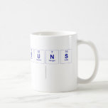 SUNS
   Mugs (front & back)