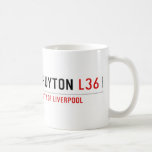 Huyton  Mugs (front & back)