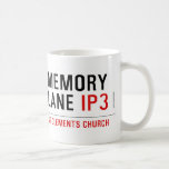 mEMORY LANE  Mugs (front & back)