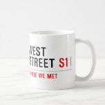 West Street  Mugs (front & back)
