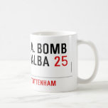 A. BOMB ALBA  Mugs (front & back)