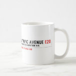Olympic Avenue  Mugs (front & back)