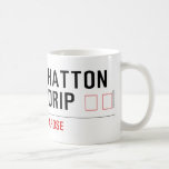 HATTON DRIP  Mugs (front & back)