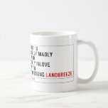  Zingi is truelly madly      and deeply inlove    with  nthabiseng  Mugs (front & back)