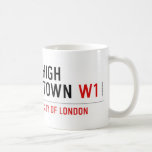 HIGH TOWN  Mugs (front & back)