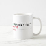 YOURINATION STREET    Mugs (front & back)