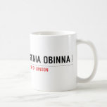 SONIA OBINNA  Mugs (front & back)