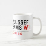 Youssef Bams  Mugs (front & back)