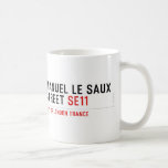 Manuel le Saux Street  Mugs (front & back)