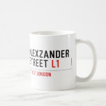 alexzander Street  Mugs (front & back)