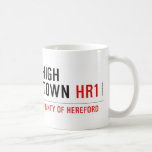 HIGH TOWN  Mugs (front & back)
