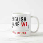 English Lane  Mugs (front & back)