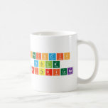 Periodic
 Table
 WriterILaNa  Mugs (front & back)