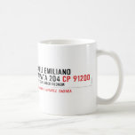 CALLE EMILIANO  ZAPATA 204  Mugs (front & back)