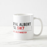 ROYAL ALBERT HALL  Mugs (front & back)