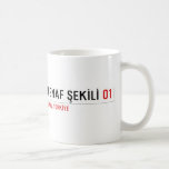 menaf Şekİlİ  Mugs (front & back)