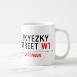 ezkyezky Street  Mugs (front & back)