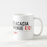 22 ACACIA AVENUE  Mugs (front & back)