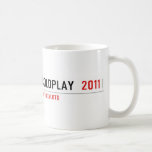 COLDPLAY   Mugs (front & back)