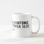 DJ SHIMTONIC TEMBISA 1632  Mugs (front & back)